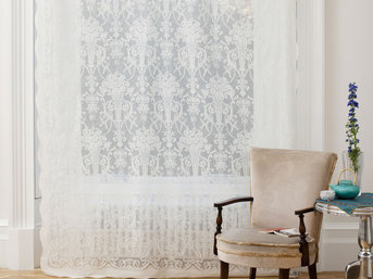 Изображение товара "PEARL MADRAS PANEL MYB Textiles кружевное панно из мадраса от MYB Textiles "